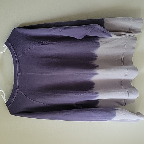 Athleta Sundown Dip Dye Crewneck Sweatshirt EUC Women Size X Large - Picture 4 of 7